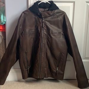 Men’s leather jacket